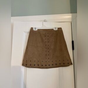 Express suede skirt size 00